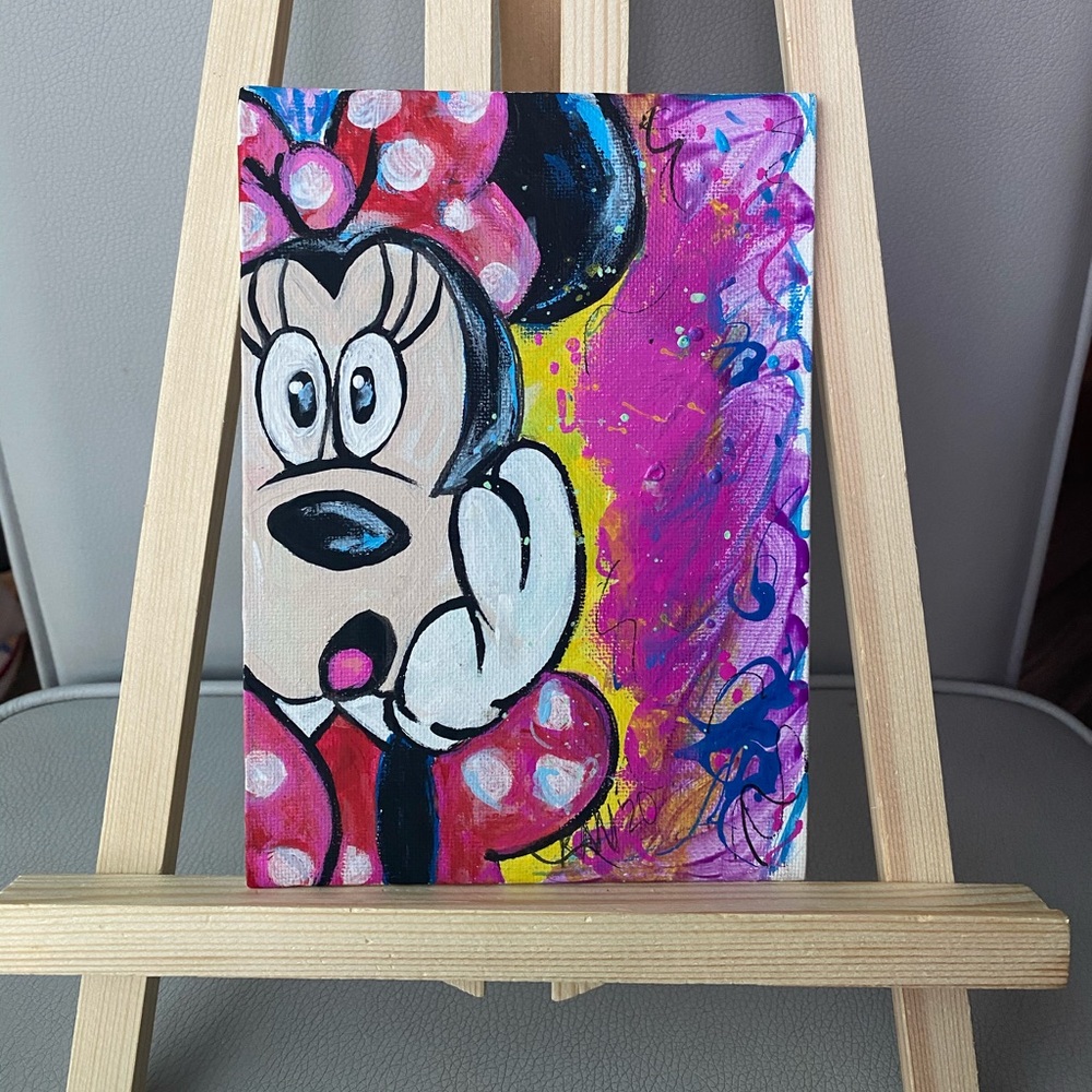 Disney inspired canvas paintings